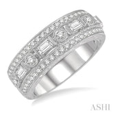 3/4 ctw Diamond Fashion ring in 14K White Gold